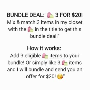 BUNDLE DEAL!